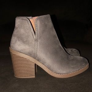 Chunky Heel Booties